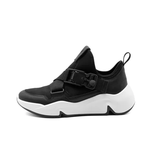 Ecco Tide Fun Chunky Sneakers Women's Low-Top Black