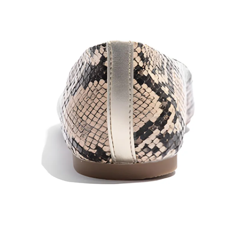 STEVE MADDEN Casual Single Shoes Low Heel Women's Snakeskin Print-4