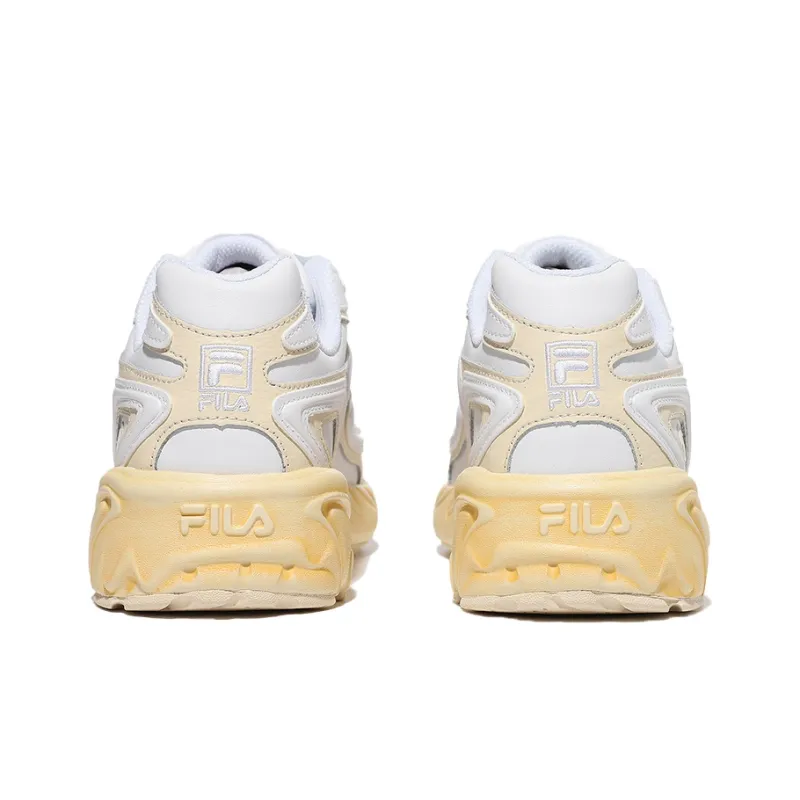 FILA Low Top Daddy Shoes Yellow/White-3