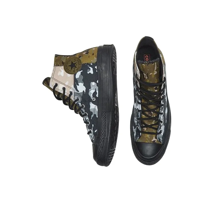 Converse Chuck Taylor All Star 70 Hi Patchwork Blocked Camo Black-4