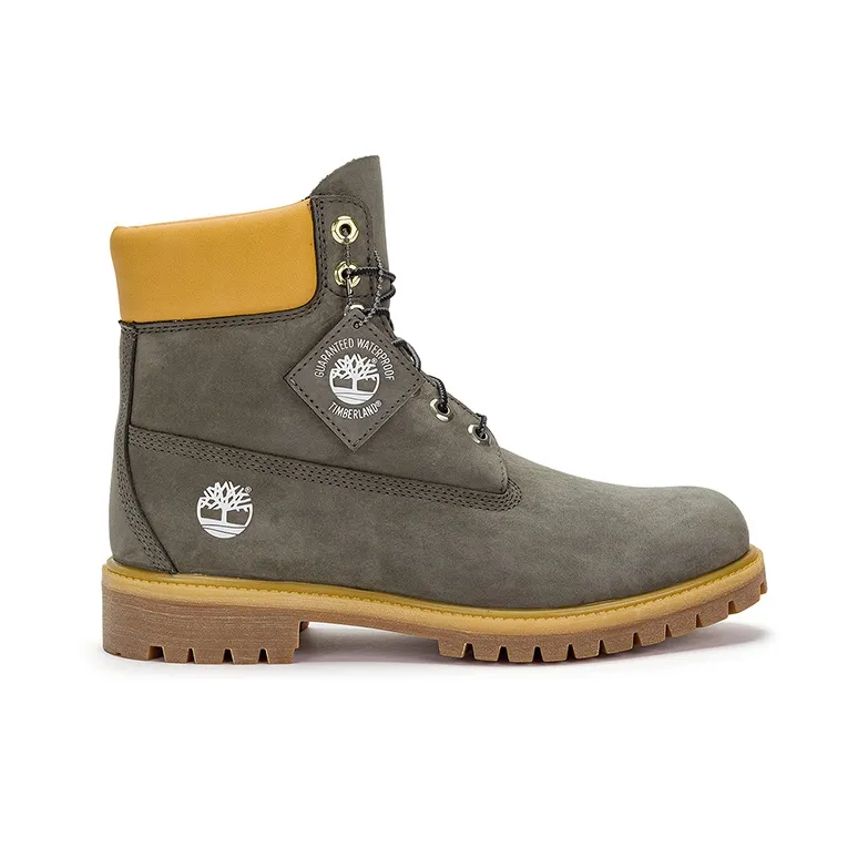 Timberland 6 Inch Premium Waterproof Boot 'Dark Green Nubuck'-1