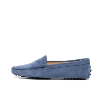 TOD'S Penny-slot Suede Loafers