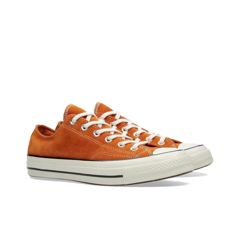 Converse 1970s OrangeBitte Retro Turn Fur Low Top Stylish Canvas Shoes Orange-2