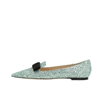 Jimmy Choo Gala Ballerina Flats Casual Single Shoes Women's Miami Mint Green