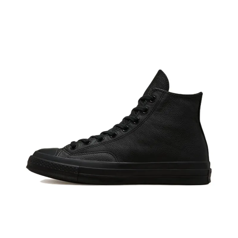 Converse Chuck 70s Tonal Leather High Top 'Black'-0