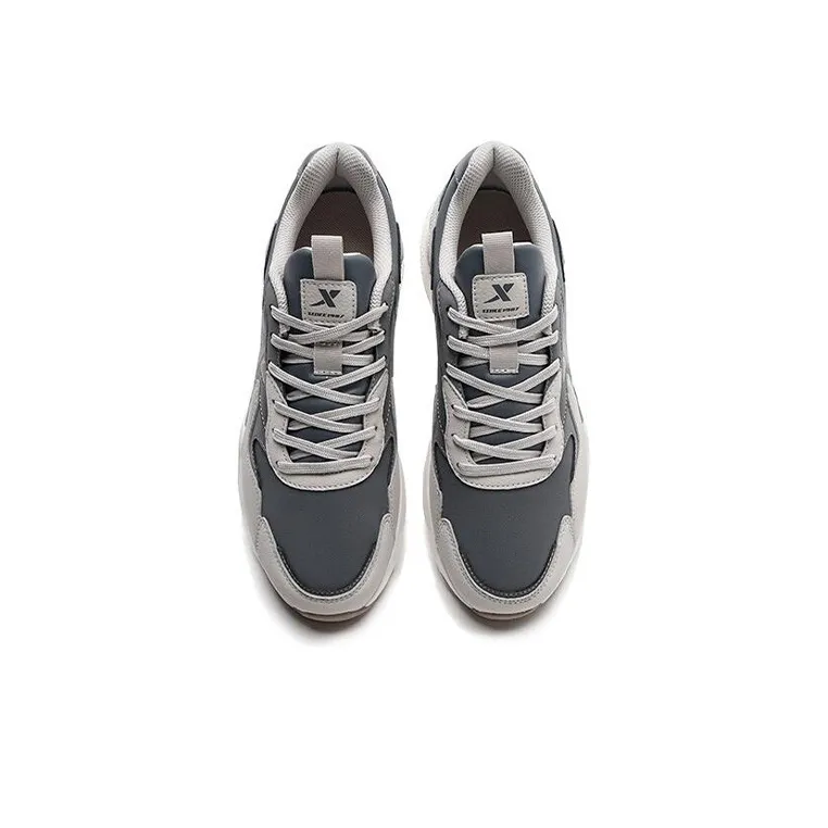 XTEP Chunky Sneakers Men's Gray-2
