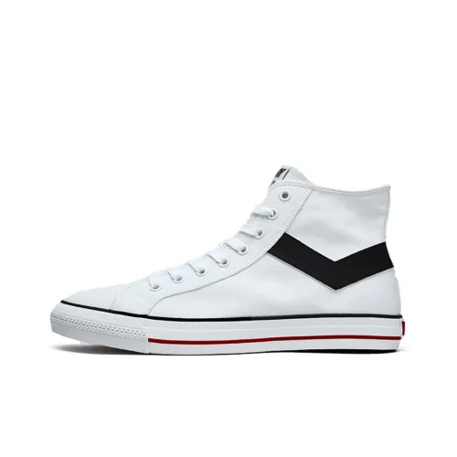 Pony Wmns Shooter High-Top Sneakers White