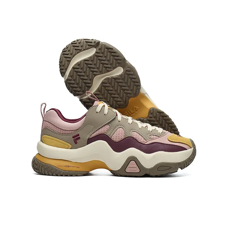 FILA FUSION Sdud Sneakers 'Pink Beige' Women's-4