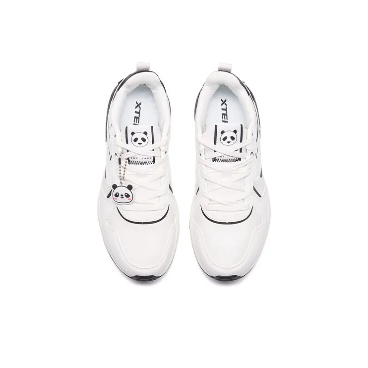 XTEP Light Year 1.0 Chunky Sneakers Women's Low Top White/Black-2