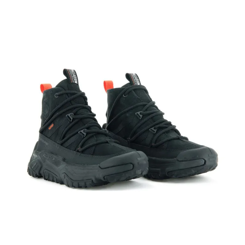 Palladium Off grid Crs Nbk Wp+ Durable Cushioning Ankle Length Outdoor Boots Unisex Black-3