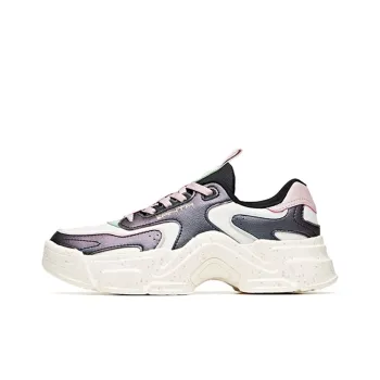 ANTA Dad Shoes 'Black Purple' Women's