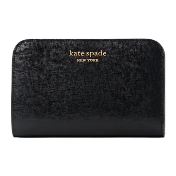 Kate Spade Leather Wallet Regular Women's Black
