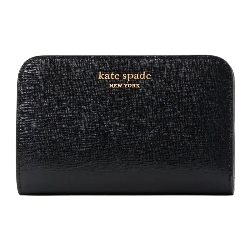 Kate Spade Leather Wallet Regular Women's Black-0