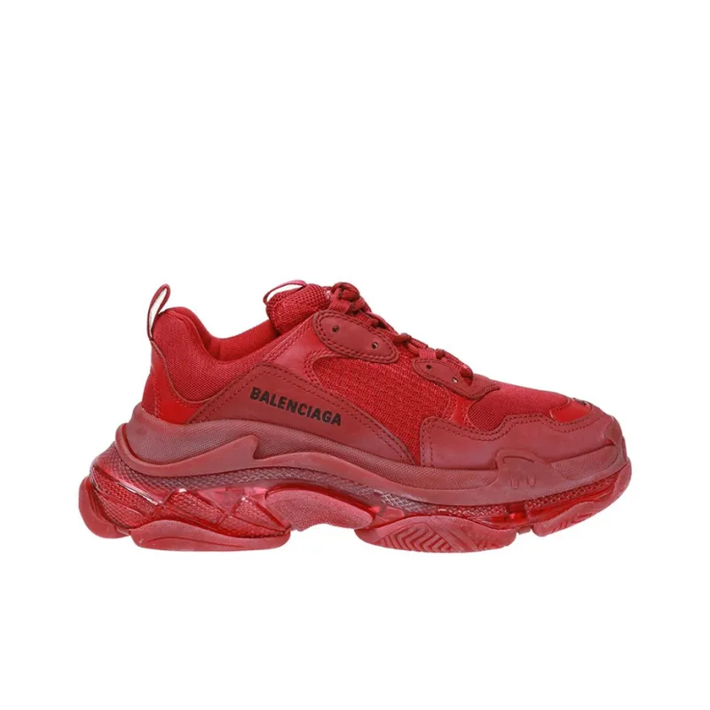 Balenciaga Triple S 'Burgundy' Women's-1