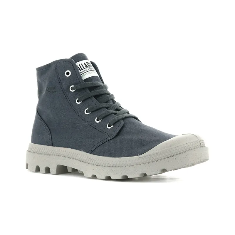Palladium Pampa Hi Organic II Anti Slip Wear Resistant High Top Canvas Shoes Unisex-2