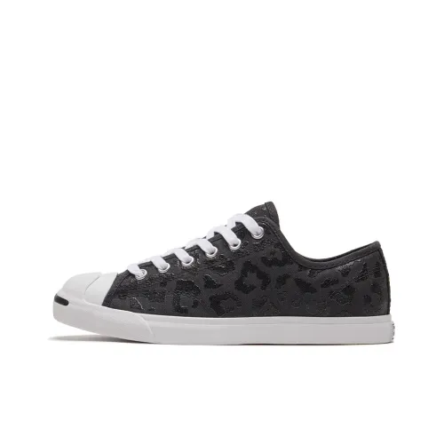 Converse Jack Purcell Canvas Shoes Women's Low-Top Black/White