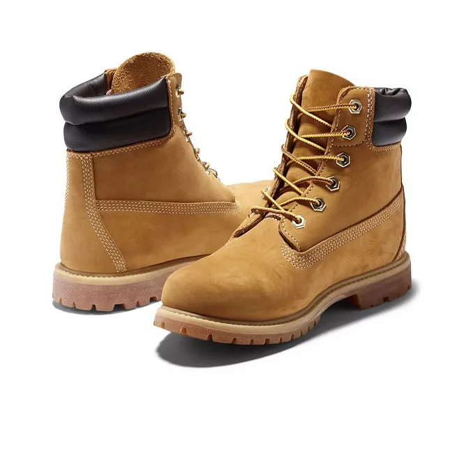 Timberland 6 Inch Waterville Double Collar Boots 'Wheat' Women's-3