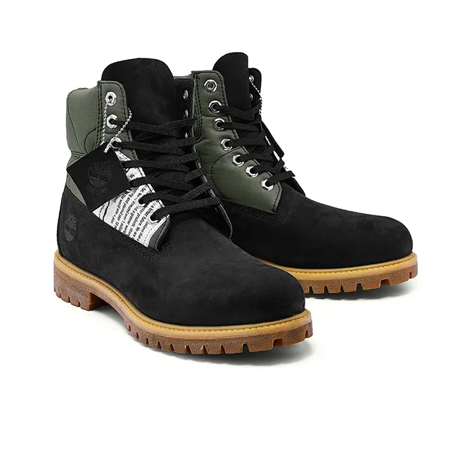 Timberland Tree Pack Premium 6 Inch Boots 'Black Nubuck'-3