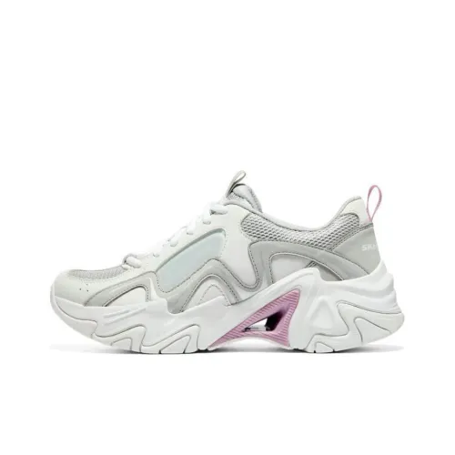 Skechers Stamina V3 Chunky Sneakers Women's Low-Top White/Pink