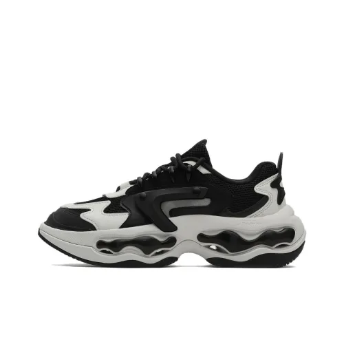 FILA FUSION Nebula Sneakers 'Black White' Women's