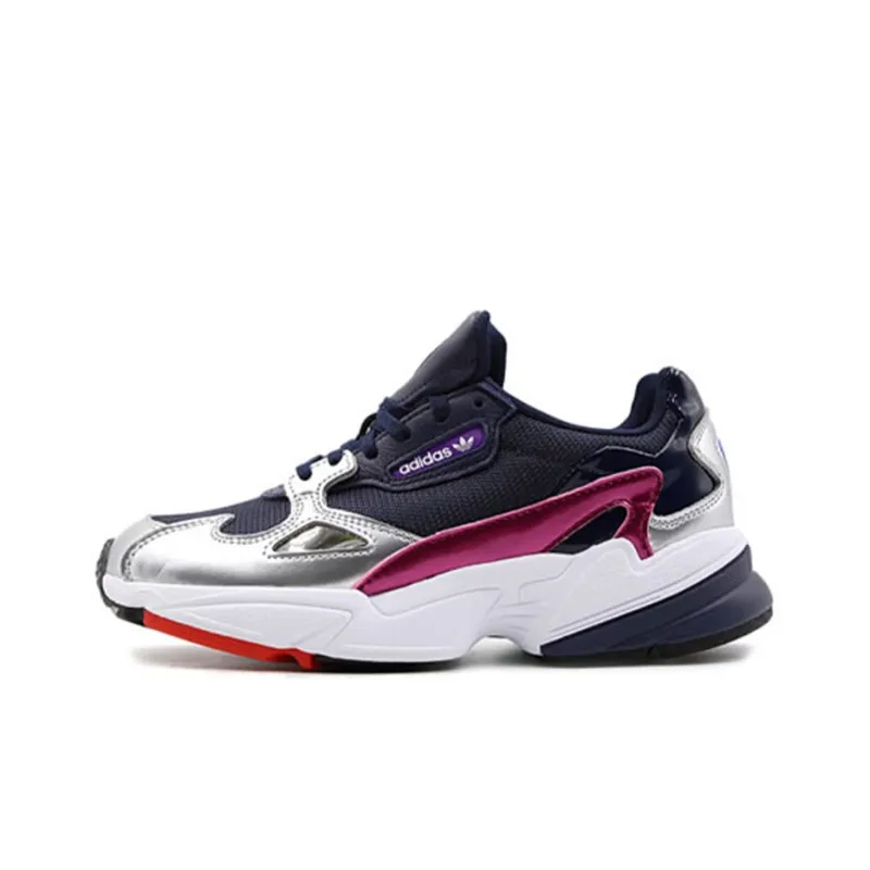 Adidas Falcon Collegiate Navy Silver Metallic Women's-0