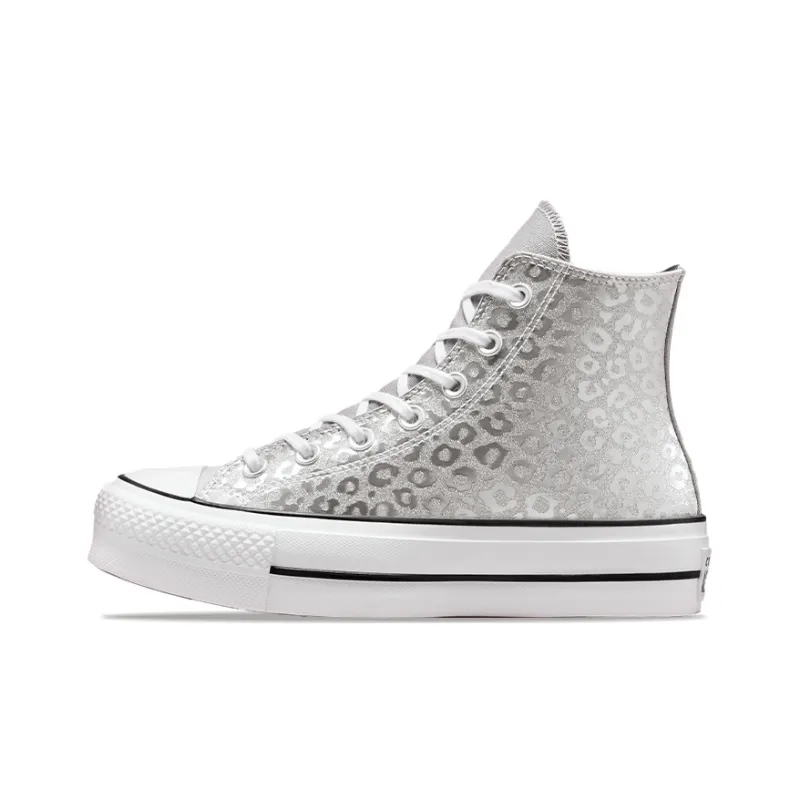 Converse Women's Chuck Taylor All Star Platform High 'Glitter Leopard Spots' Women's-0