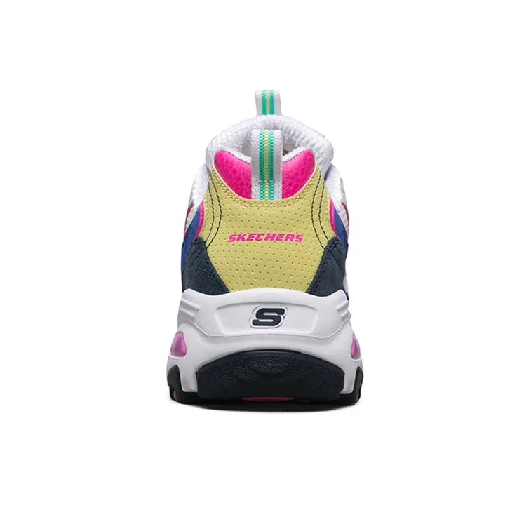Skechers D'lites 1.0 Gs Grey/Blue Women's-2
