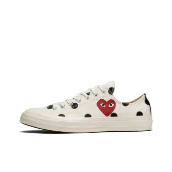 Converse Chuck Taylor All Star 70 Ox Comme Des Garcons Play Polka Dot White