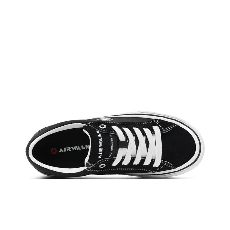 Airwalk Canvas Shoes Unisex Low-Top Black-2