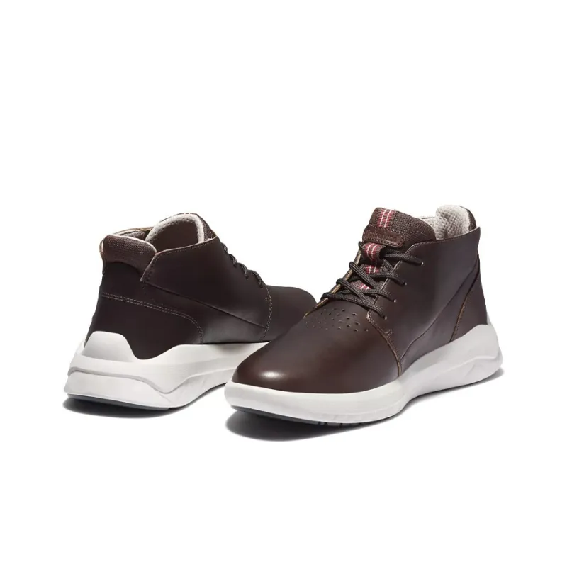 Timberland Bradstreet Ultra Leather Chukka Boots 'Dark Brown'-2