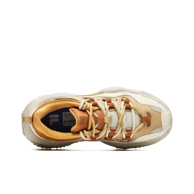 FILA FUSION QD96 Athletic Shoes 'Orange White' Women's-2