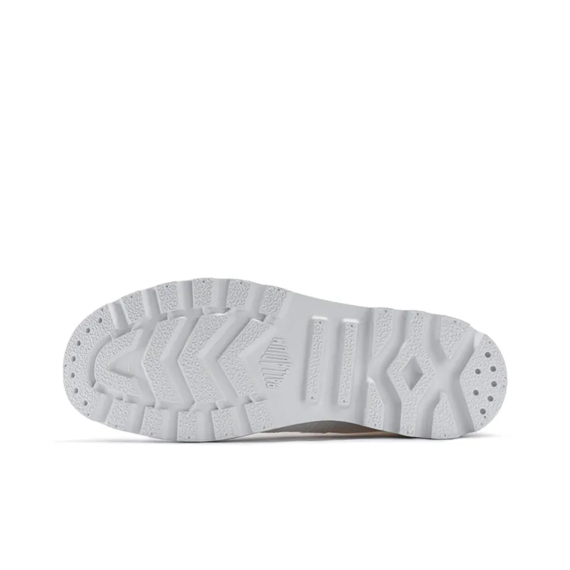 Palladium Pallabrouse Bgy Con Anti Slip Wear Resistant High Top Canvas Shoes Unisex White-4