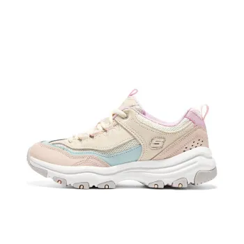 Skechers I Conik Anti Slip Wear Resistant Low Top Chunky Sneakers Women's Beige
