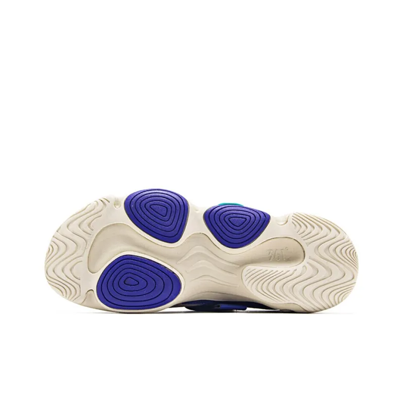 361° Chunky Sneakers Men Low Top Gray/Purple-3