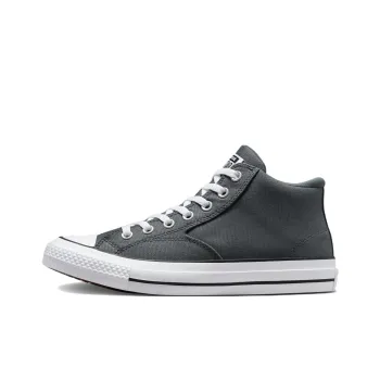 Converse Chuck Taylor All Star Malden Street Anti Slip Wear Resistant Mid Top Canvas Shoes Unisex Gray