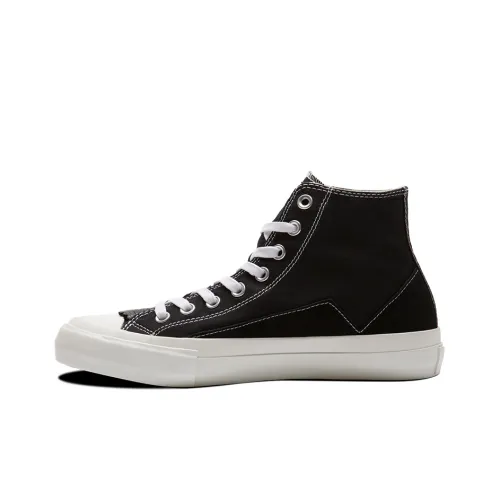 MATNUT Canvas Shoes Unisex High-Top Black