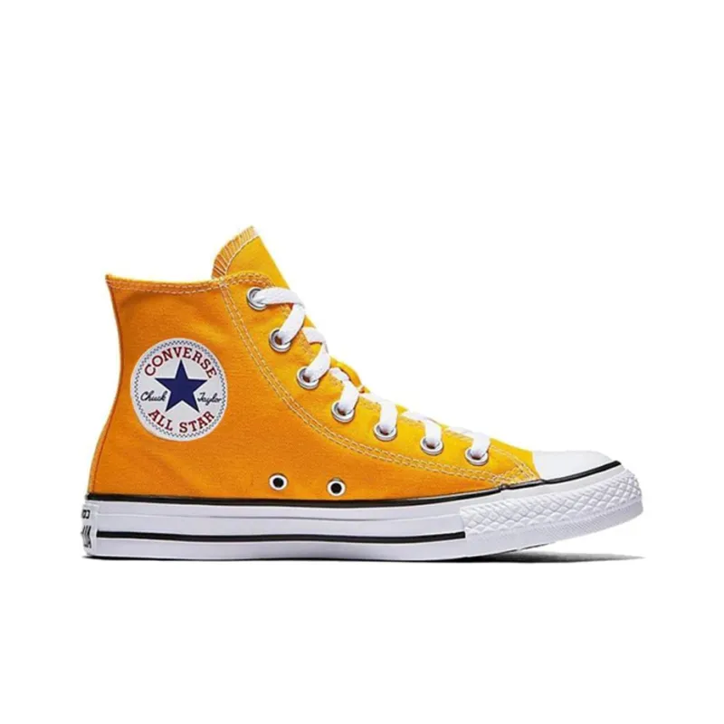 Converse Chuck Taylor All Star Hi Plimsolls In Orange-1