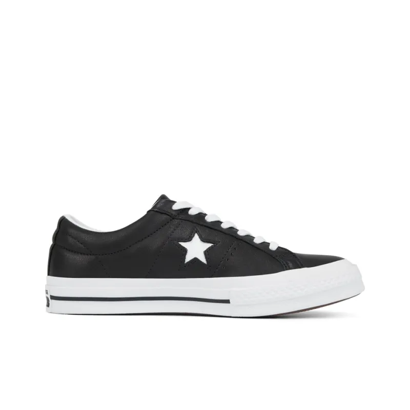 Converse Leather One Star Low Top 'Black White'-1