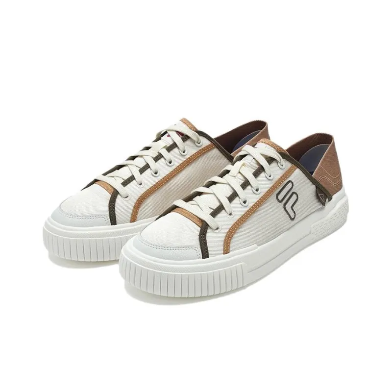 FILA FUSION Wallride Dx Skate Shoes 'White Brown'-2