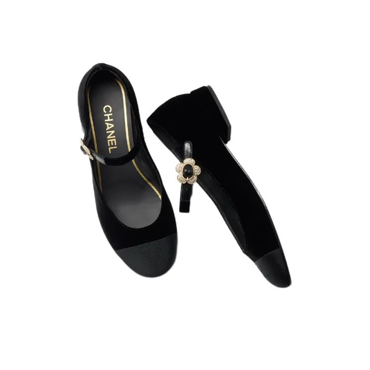 CHANEL Women's Casual Shoes Women's Black-3