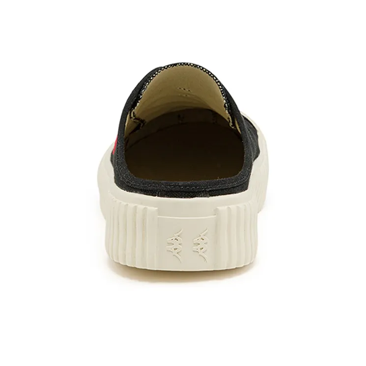 Kappa Coverage Breathable Low Top Canvas Shoes Unisex Black-3