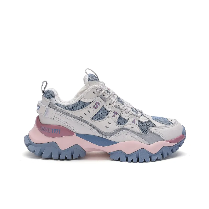 STARTER Non-slip Lightweight Low-Top Chunky Sneakers Unisex Blue-2
