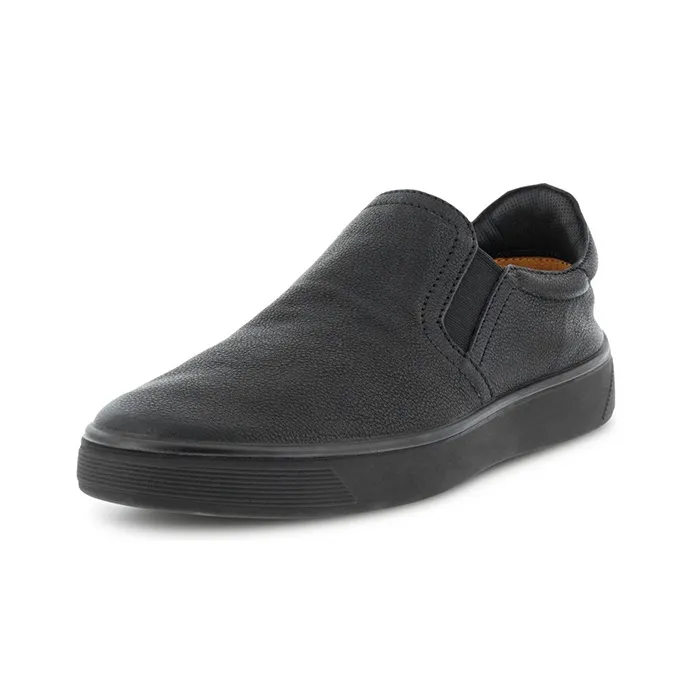 Ecco Street Fun Break Loafers Men's Black-1
