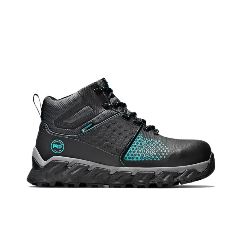 Timberland Field Trekker Ridgework Waterproof And Wear-resistant Ankle-Length Outdoor Boots Women's Black Green-1