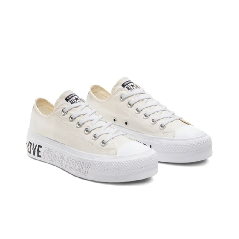 Converse Women's Chuck Taylor All Star Lift Low 'Love Fearlessly' Women's-2
