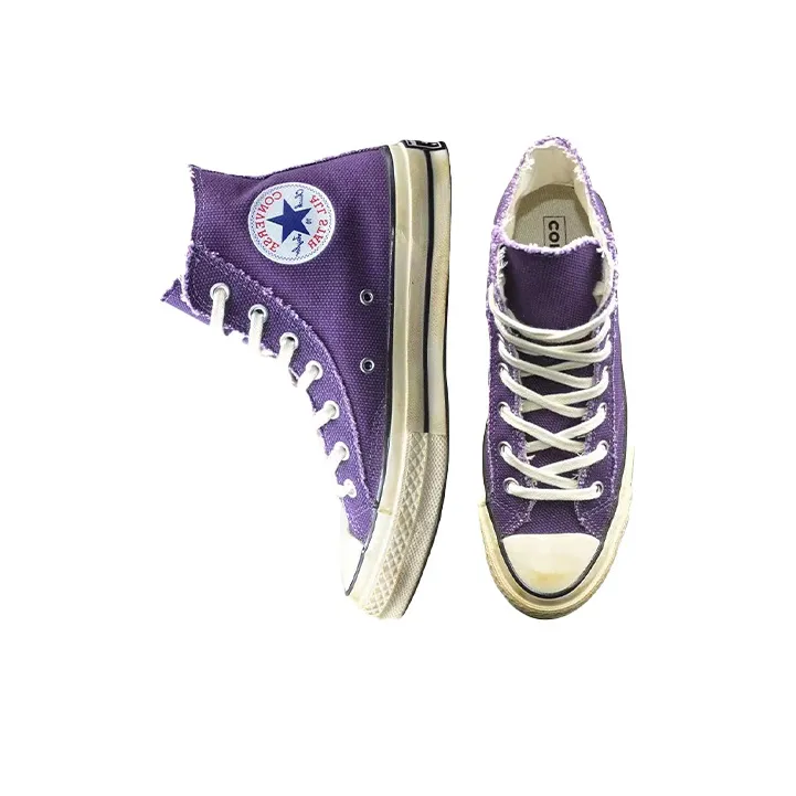 Converse Chuck Taylor All Star 1970s 'Purple White'-3