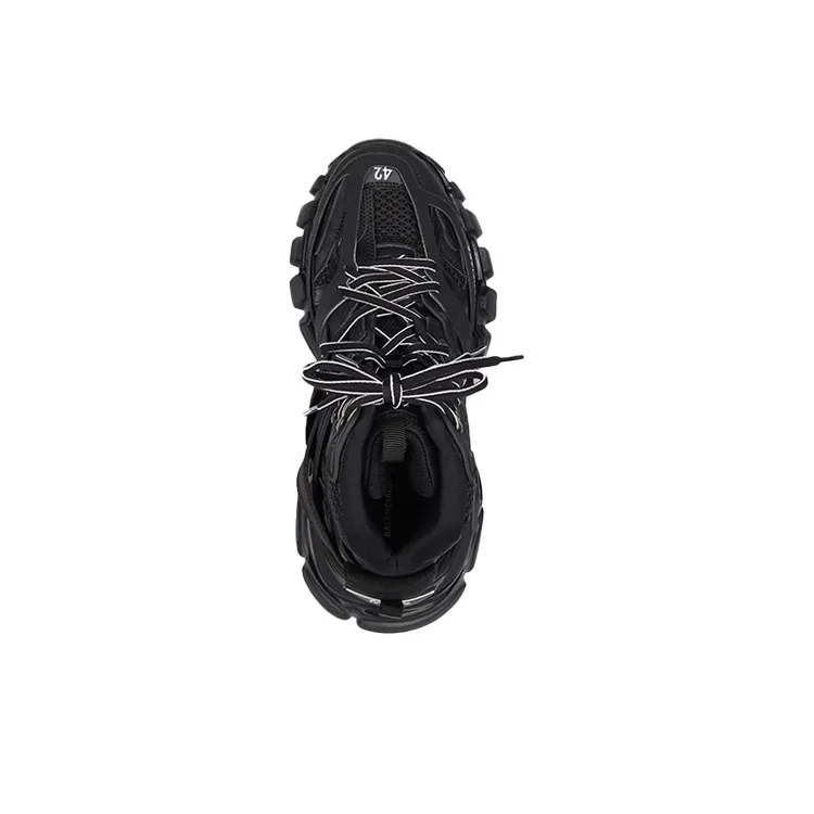 Balenciaga Track Hike Black Black White-3