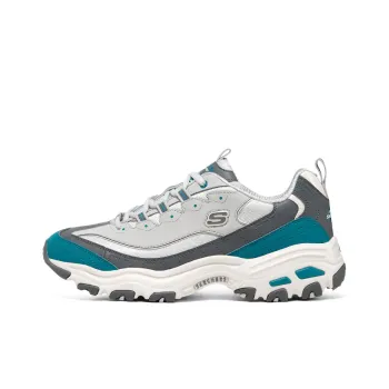 Skechers D'lites 1.0 Sneakers 'Beige Grey Blue'