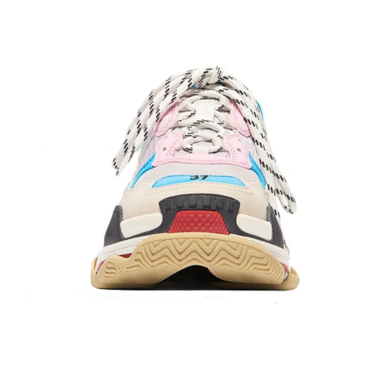 Balenciaga Triple S 'White Blue Pink' 2019 Women's-3