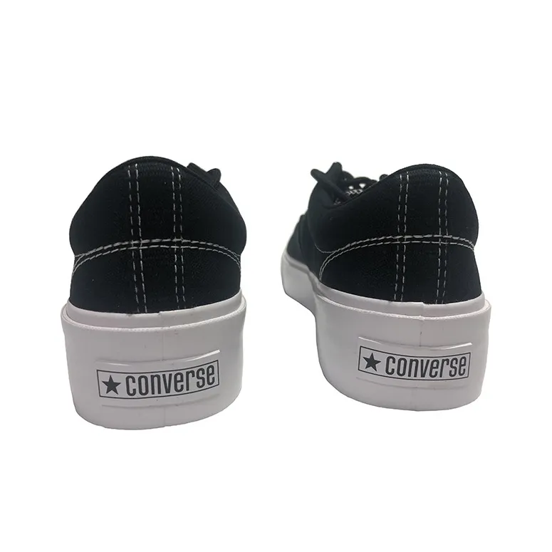 Converse SkidGrip Stylish Retro Low Top Casual Canvas Shoes Black White-3